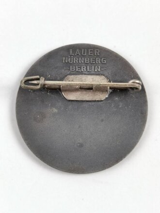 Firmenabzeichen ? "Dienstverpflichtet 1940 1941" Zink, Durchmesser 40mm