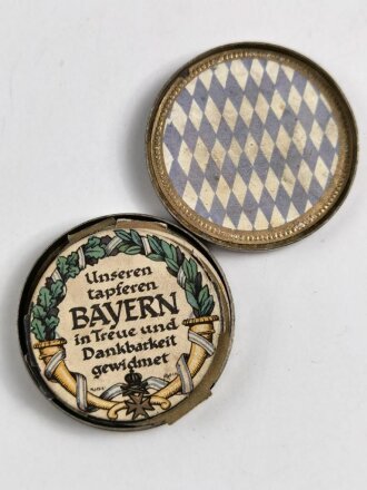 Bayernthaler 1914/16, Durchmesser 53mm, Innen defekt