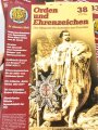 "Orden und Ehrenzeichen, Das Magazin für Sammler und Forscher" Ausgabe 30-39, minimal gebraucht