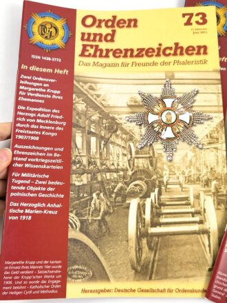 "Orden und Ehrenzeichen, Das Magazin für...