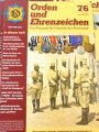 "Orden und Ehrenzeichen, Das Magazin für Sammler und Forscher" Ausgabe 70-79, minimal gebraucht