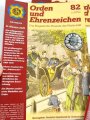 "Orden und Ehrenzeichen, Das Magazin für Sammler und Forscher" Ausgabe 80-89, minimal gebraucht