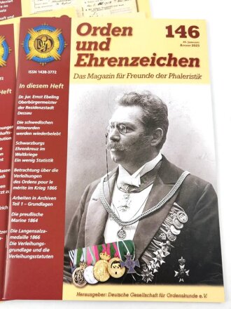 "Orden und Ehrenzeichen, Das Magazin für...