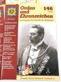 "Orden und Ehrenzeichen, Das Magazin für Sammler und Forscher" Ausgabe 140-147, minimal gebraucht