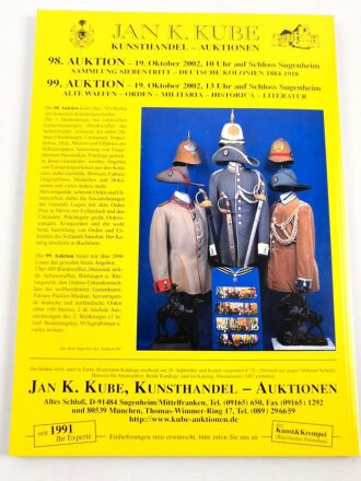 "Orden und Ehrenzeichen, Das Magazin für Sammler und Forscher" Jahrbuch 2002, minimal gebraucht