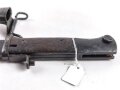 Norwegen,  Seitengewehr Modell  84/98 der Wehrmacht aptiert für Modell 1957 Selbstladegewehr mit Tragehaken für ein U.S. Lochkoppel