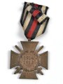 Ehrenkreuz für Frontkämpfer am Band, Hersteller R.V. Pforzheim