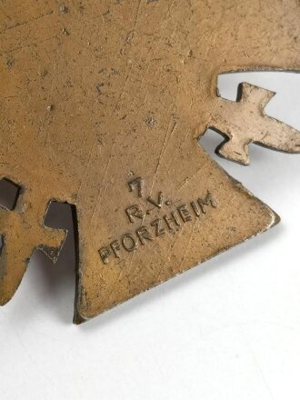 Ehrenkreuz für Frontkämpfer, Hersteller 7 R.V. Pforzheim