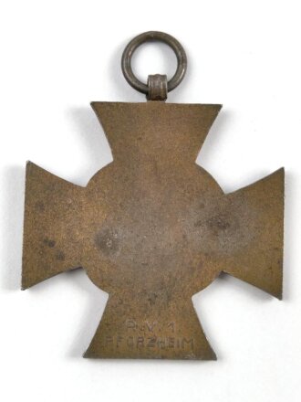Ehrenkreuz für Kriegsteilnehmer mit Hersteller...