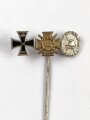 Miniatur, 1. Weltkrieg und Ehrenkreuz für Frontkämpfer, Größe 9mm