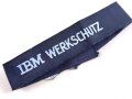 Ärmelband " IBM Werkschutz ", Länge 37cm
