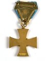 Deutschland nach 1945, Ehrenkreuz " In Treue Fest " in Gold für langjährige Mitgliedschaft im Krieger und Soldatenverein Bayern