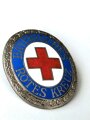 Deutschland nach 1945, Abzeichen Bayerisches Rotes Kreuz mit Silber Kranz, Emailliert