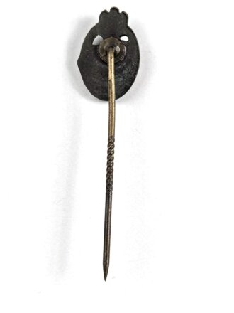 Miniatur, Panzerkampfabzeichen in Bronze, Größe 16 mm