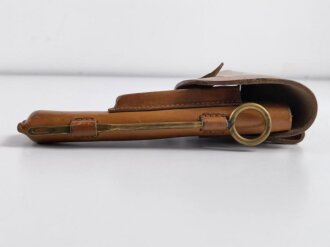 Ostblock Kalter Krieg, Pistolentasche für Tokarev TT33, mit zugehörigem Putzstock