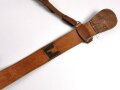 Russland 2.Weltkrieg, Koppel für Offiziere mit Schulterriemen. Gesamtlänge 124cm. Neuzeitliche REPRODUKTION, gebraucht