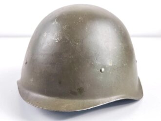 Russland nach 1945, Stahlhelm Modell 1940 aus der Zeit des "Kalten Krieges". Gebraucht