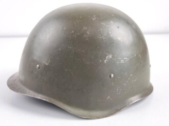 Russland nach 1945, Stahlhelm Modell 1940 aus der Zeit des "Kalten Krieges". Gebraucht