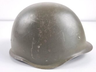 Russland nach 1945, Stahlhelm Modell 1940 aus der Zeit des "Kalten Krieges". Gebraucht