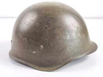 Russland nach 1945, Stahlhelm Modell 1940 aus der Zeit des "Kalten Krieges". Gebraucht