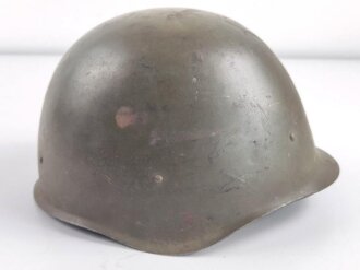 Russland nach 1945, Stahlhelm Modell 1940 aus der Zeit des "Kalten Krieges". Gebraucht