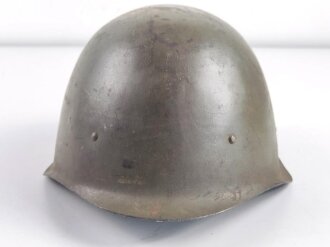 Russland nach 1945, Stahlhelm Modell 1940 aus der Zeit des "Kalten Krieges". Gebraucht