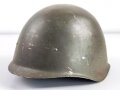 Russland nach 1945, Stahlhelm Modell 1940 aus der Zeit des "Kalten Krieges". Gebraucht, Größe 59