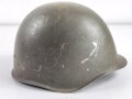 Russland nach 1945, Stahlhelm Modell 1940 aus der Zeit des "Kalten Krieges". Gebraucht, Größe 59