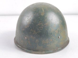 Russland nach 1945, Stahlhelm Modell 1940 aus der Zeit des "Kalten Krieges". Gebraucht