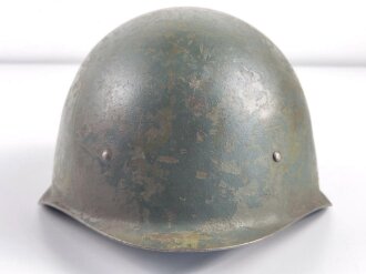 Russland nach 1945, Stahlhelm Modell 1940 aus der Zeit des "Kalten Krieges". Gebraucht