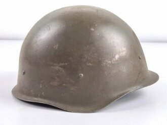 Russland nach 1945, Stahlhelm Modell 1940 aus der Zeit des "Kalten Krieges". Gebraucht