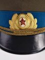 Russland, Kalter Krieg, Sowjetunion, Schirmmütze für einen Offizier, gebraucht, Kopfgrösse 50
