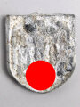 Adlerschild zum Tropenhelm der Wehrmacht. Ungereinigter Bodenfund