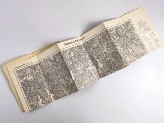 Reichskarte, Einheitsblatt 44, Ortelsburg - Neidenburg