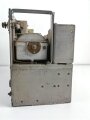 Kriegsmarine 5 Watt Sender / Empfänger Typ Ha 5 K 39b, datiert 1944, überlackiertes Stück, Funktion nicht geprüft