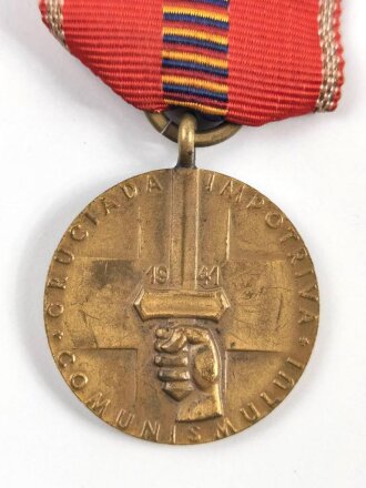 Rumänien, Medaille zur Erinnerung an den Kreuzzug...