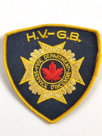 Feuerwehr Kanada, Ämelabzeichen "Fire Department Service DÌncendie`"