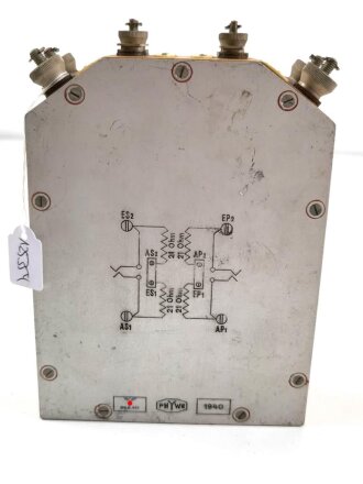 Schnurloser Überträger Wehrmacht datiert 1940,  Gebraucht, Funktion ncht geprüft