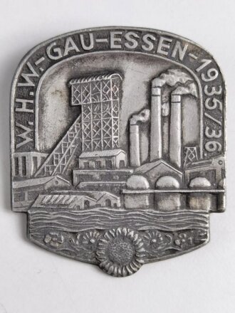 Winterhilfswerk ,Leichtmetallabzeichen  Gau Hessen 1935/36