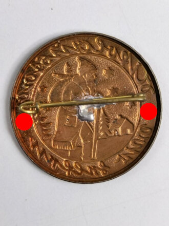 Winterhilfswerk, Blechabzeichen "Nikolaustags Sammlung"
