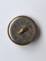Kaiserreich, kupferfarbener Knopf für den Waffenrock der Beamten , Durchmesser 22 mm