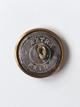Kaiserreich, kupferfarbener Knopf für den Waffenrock der Beamten , Durchmesser 23 mm