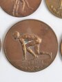 Leichtathletik, Konvolut Medaillen aus den 1920iger Jahren