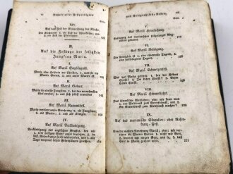 "Katholische Geheimniß- und Sittenreden...." Donauwörth 1846. Bibliothekseinband