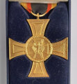 Ehrenkreuz der Bundeswehr in gold, im Etui