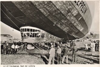 LZ 127 Fahrtbetrieb: "Nach der Landung"...