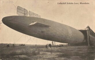Ansichtskarte " Luftschiff Schütte Lanz...