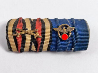 2er Bandspange mit Zollgrenzschutzauflage, Breite 44 mm