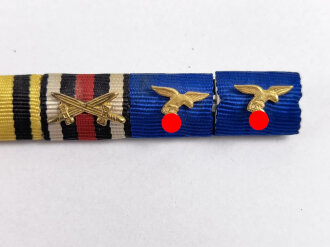 8er Bandspange eines langgediensten Angehörigen der Luftwaffe und Weltkriegsteilnehmers