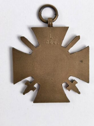 Ehrenkreuz für Frontkämpfer mit Band mit Hersteller L.N.B.G